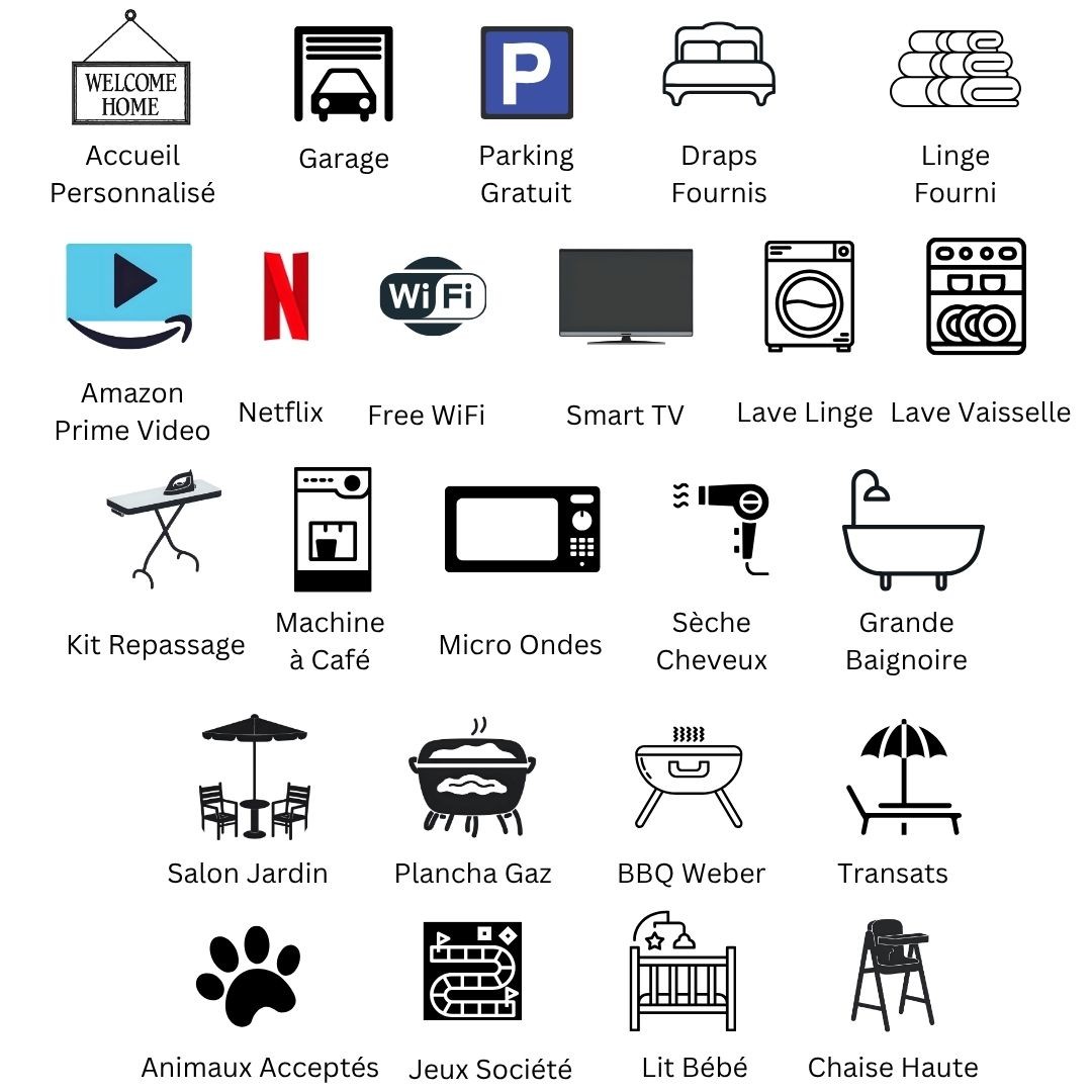 Tous nos Services - villa Bruyeride