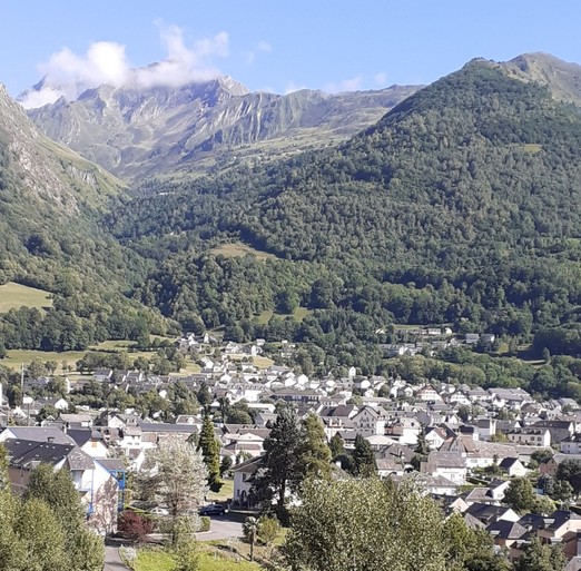 Vue sur Luz-Saint-Sauveur