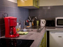 Location "Île verte" dans la maison de Marilou en plein coeur de ville (Côtes d'Armor, Bretagne) - cuisine