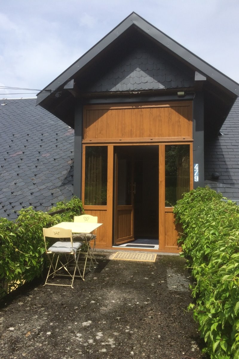 Accès au gîte.
