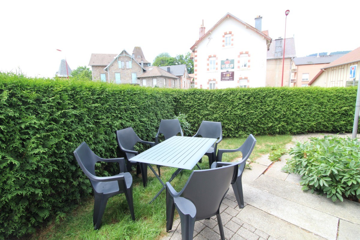 Terrasse - Appartement tout confort au centre de Gérardmer – Lac à seulement 400m