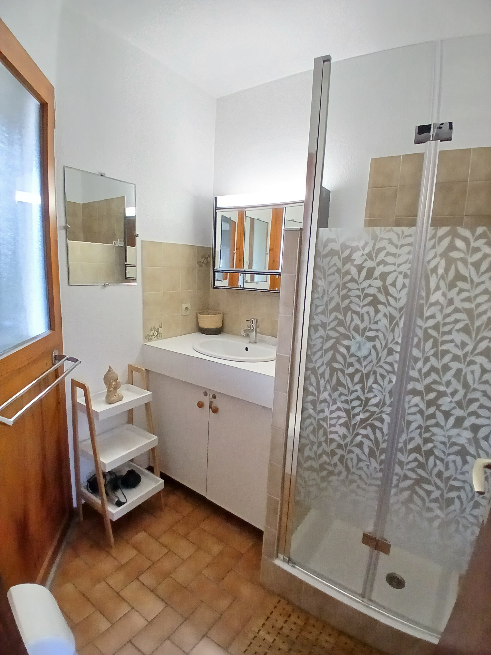 Salle de bain - Appartement rez-de-jardin/terrasse - moliets-plage - landes