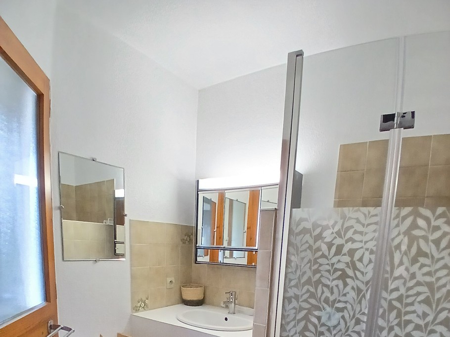 Salle de bain - Appartement rez-de-jardin/terrasse - moliets-plage - landes