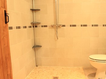 Une première salle d'eau en rez-de-chaussée attenante à la chambre