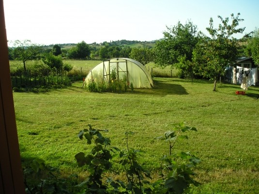 Derrière le Gîte côté Jardin et Verger