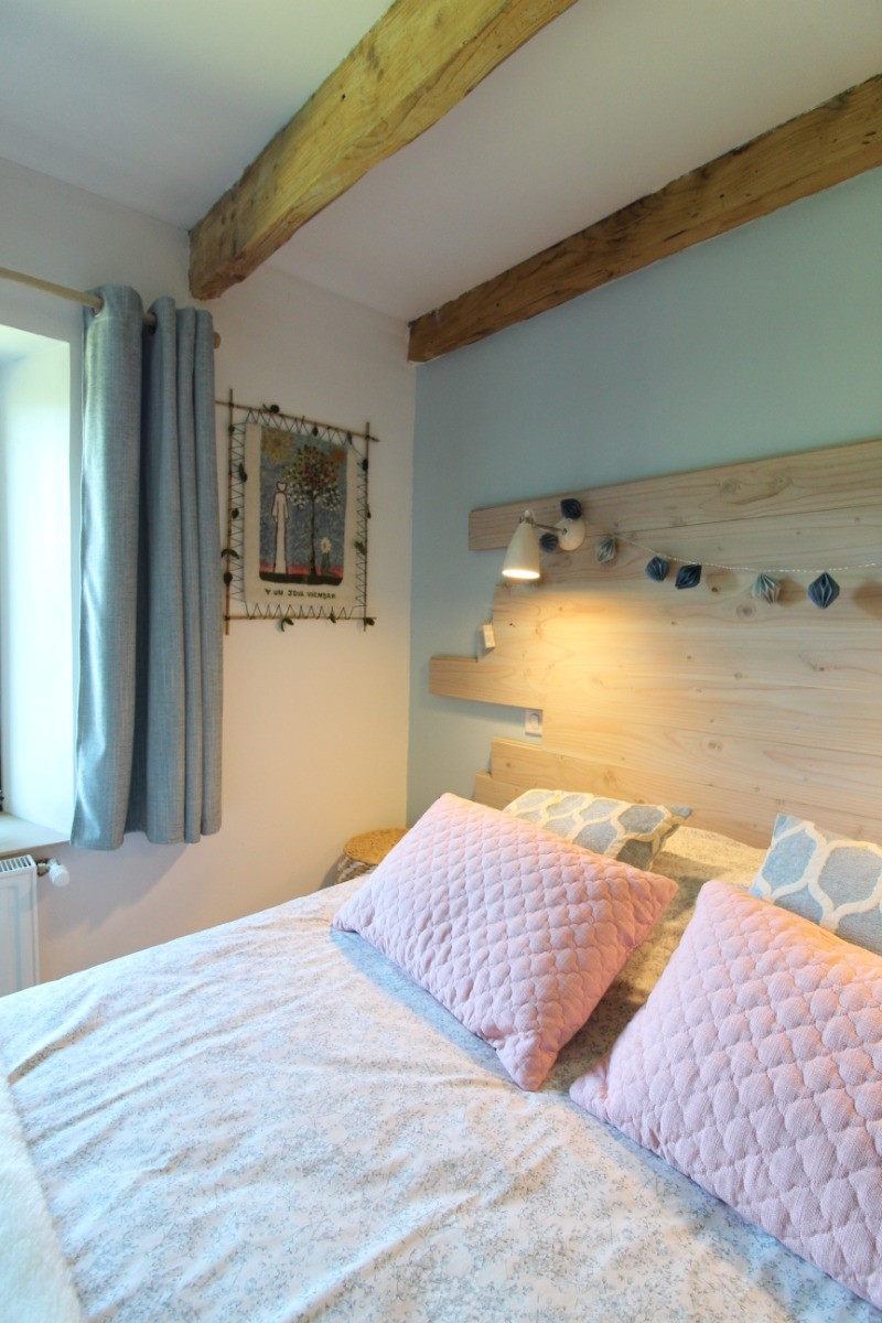 Ambiance - Chambre Bluet à la ferme sous les Hiez à Cornimont