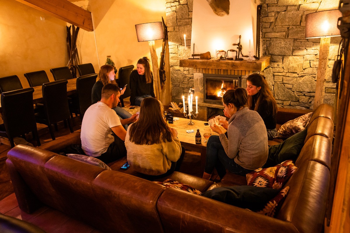 Relax pres du feu