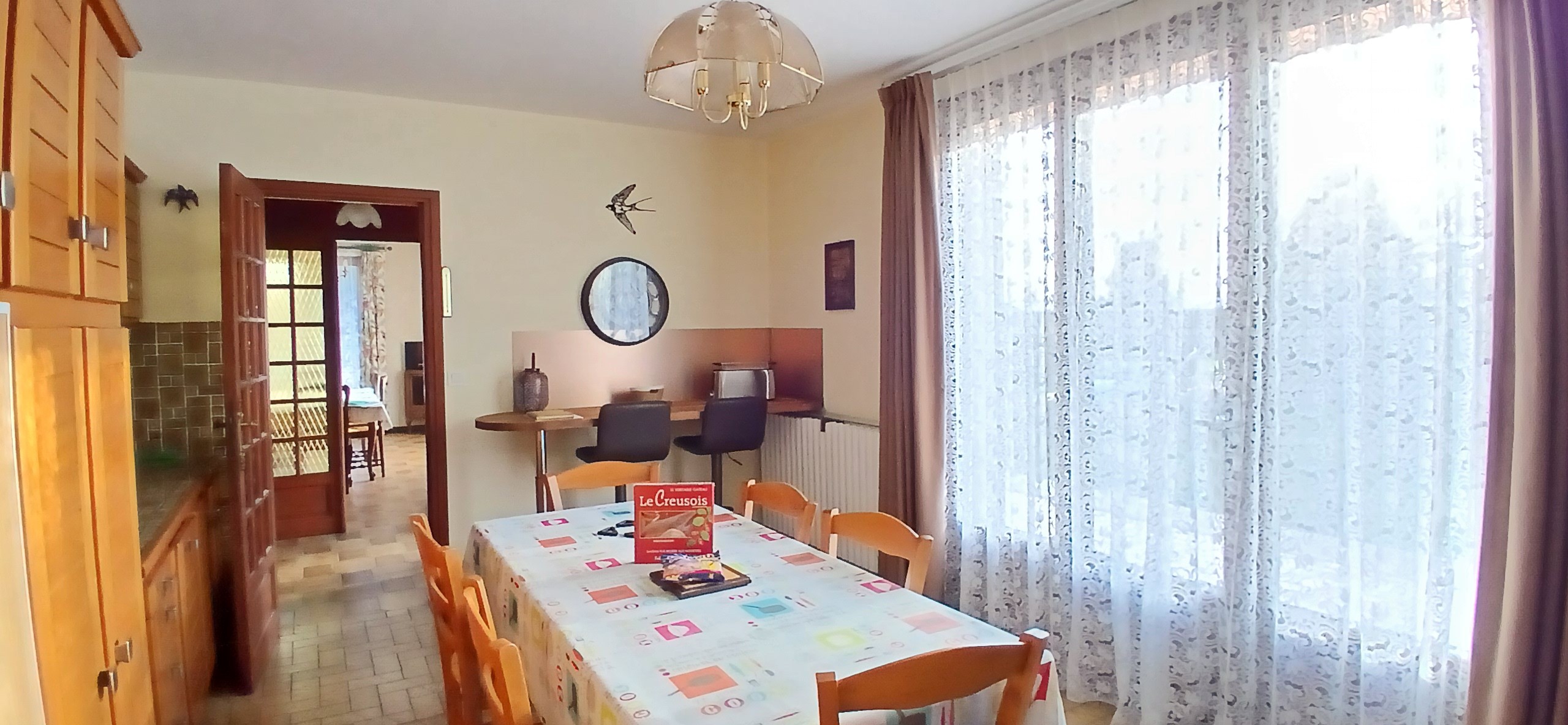 L'Hirondelle, Flayat, Creuse, Cuisine