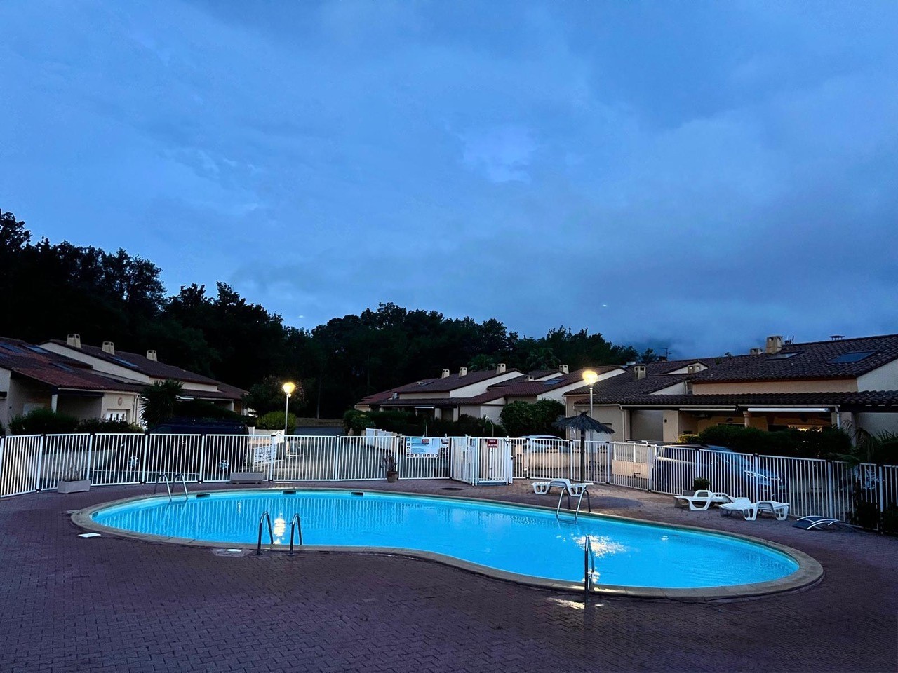 Piscine partagée