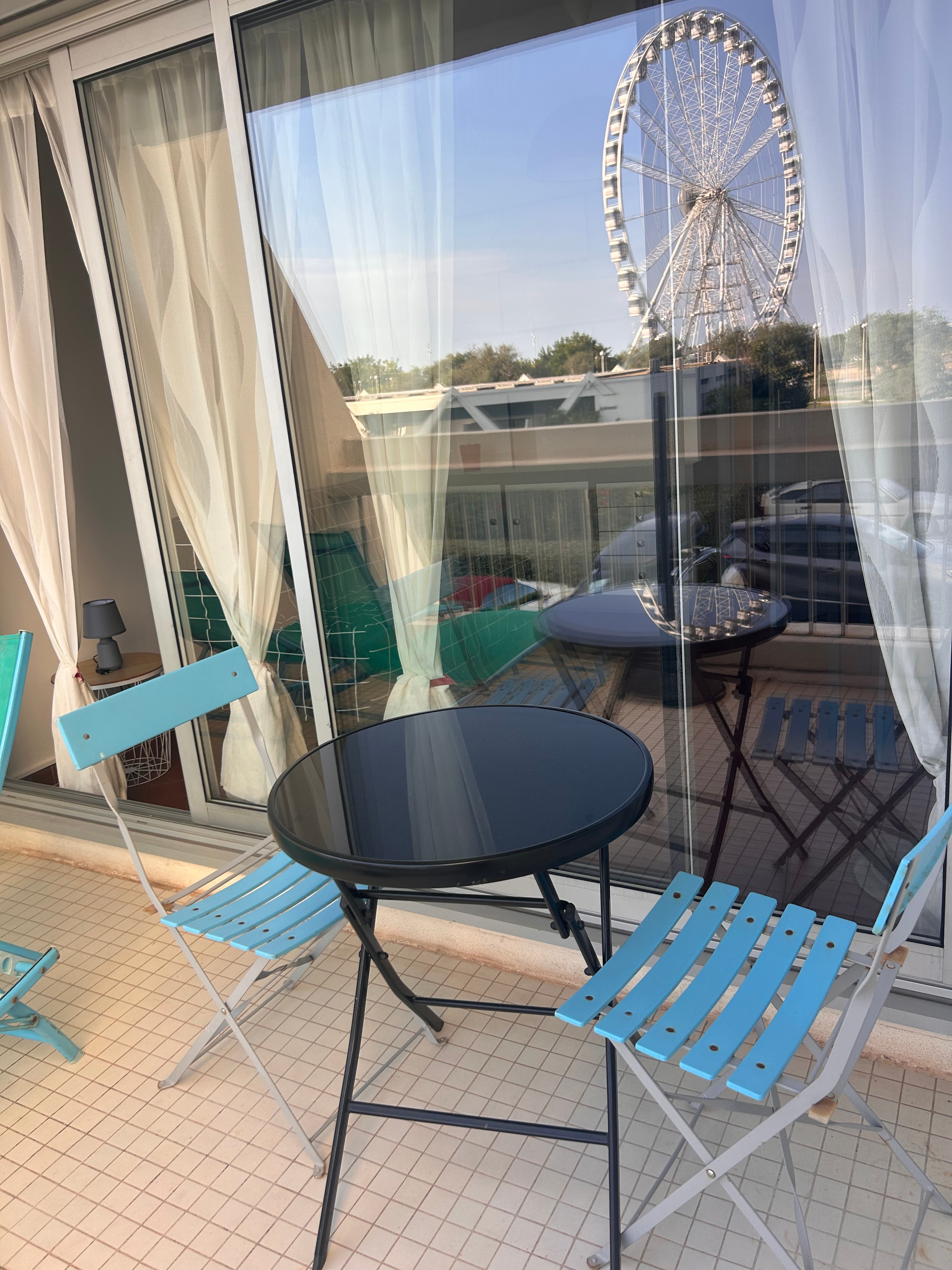 vue de la terrasse