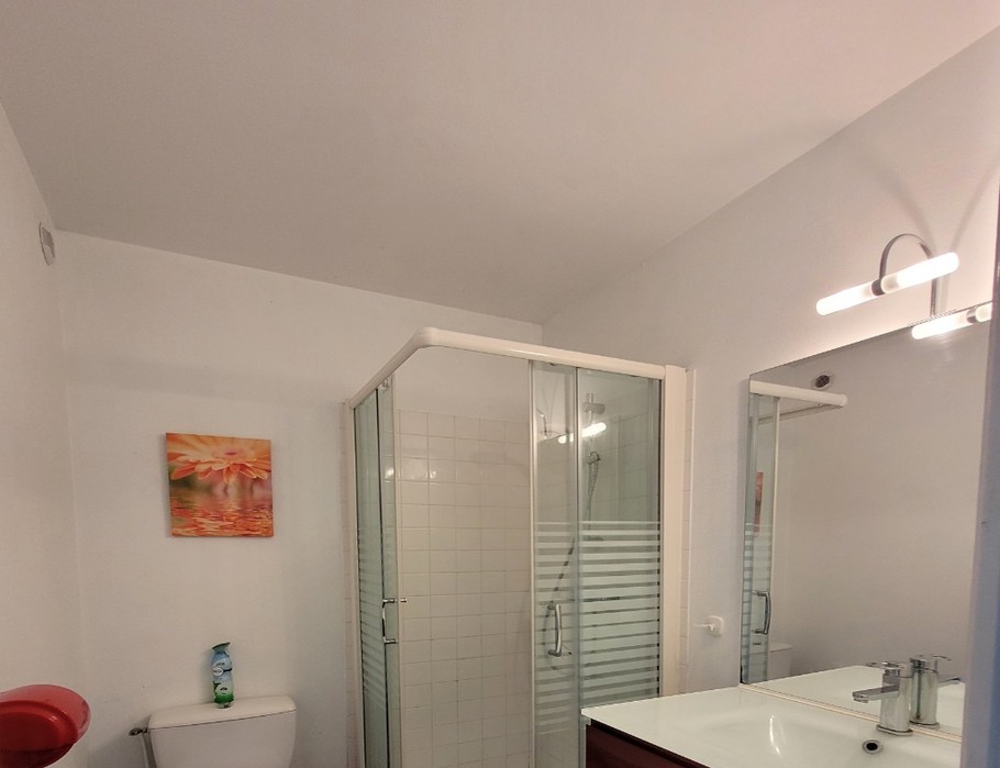 Salle de douche + WC