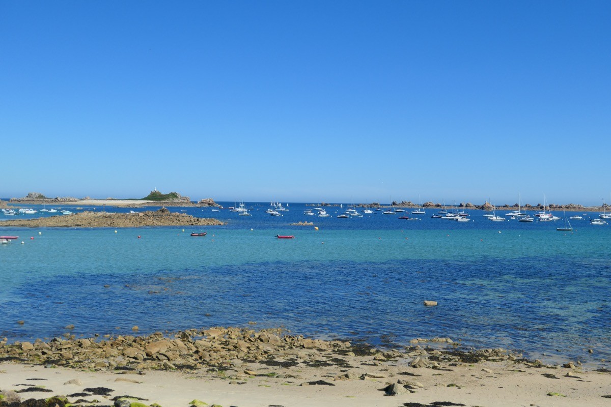 la baie de Port-Blanc