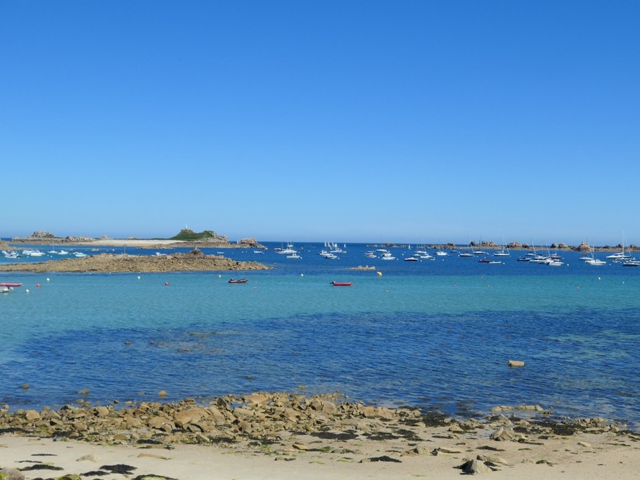 la baie de Port-Blanc