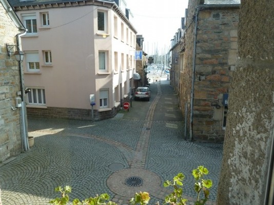 Location "Île St Riom" de la maison de Marilou au centre ville de Paimpol et à quelques pas du port (Côtes d'Armor, Bretagne) - PUGLISI Location Paimpol vue