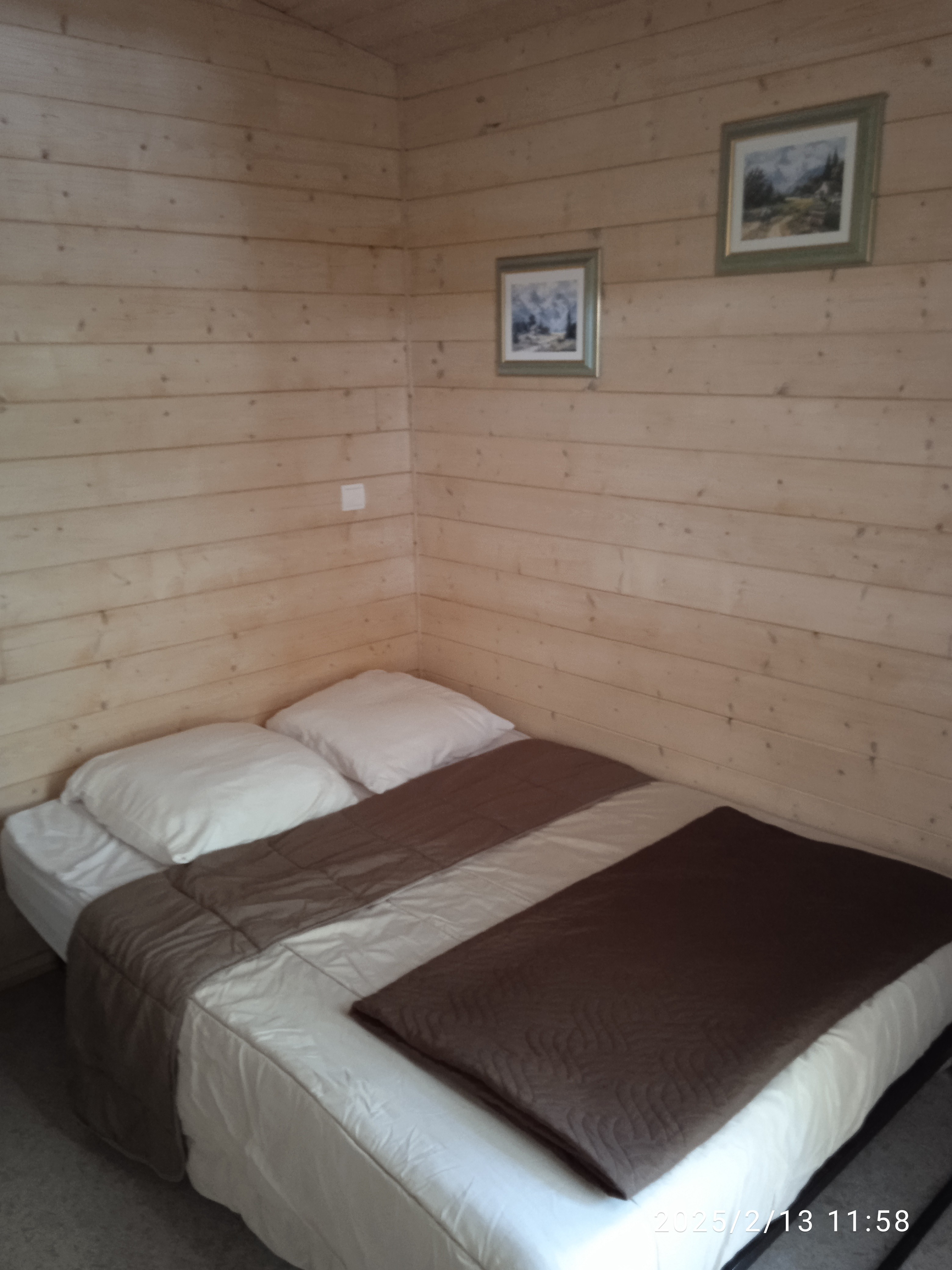 Chalet 45 1 double bed