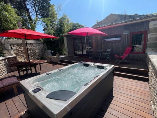 Domaine TerrOcéane en Charente maritime, le Jacuzzi