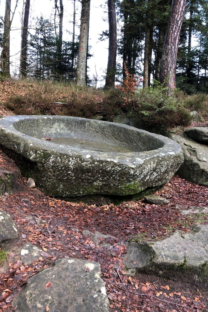 le cuveau des fées au vallon druidique St Martin