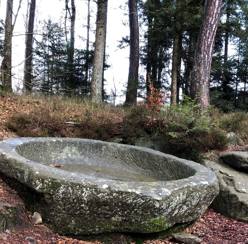 le cuveau des fées au vallon druidique St Martin