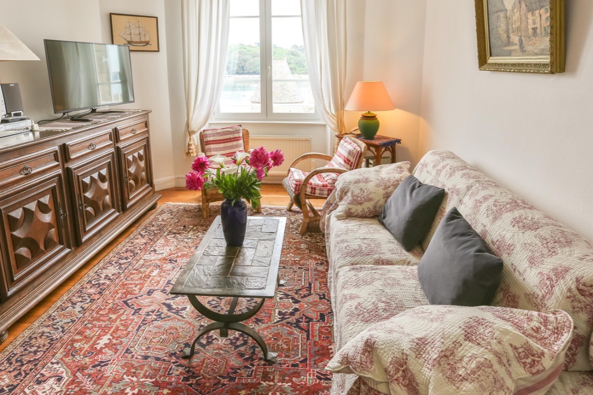 salon avec TV