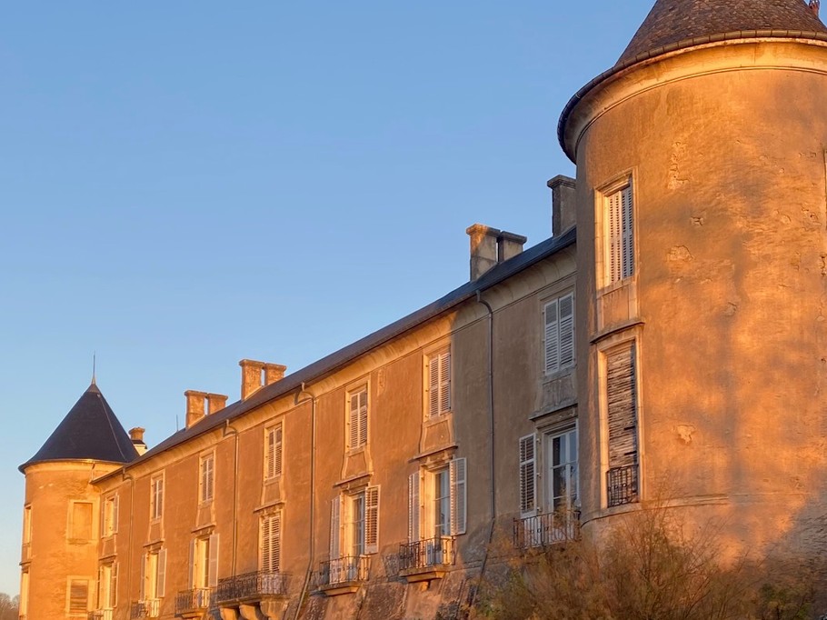 Façade Sud sur parc - Château de Ville au Val