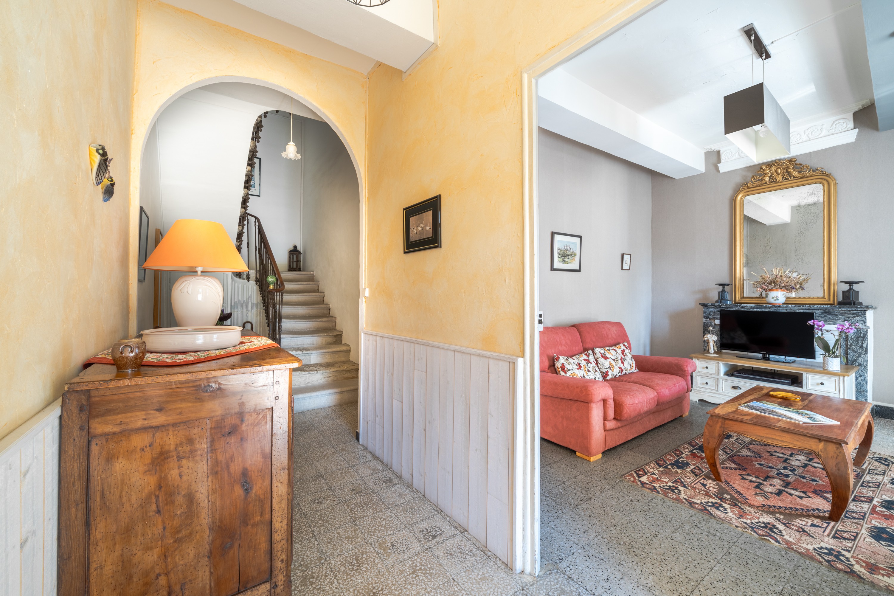 Entrée et salon
