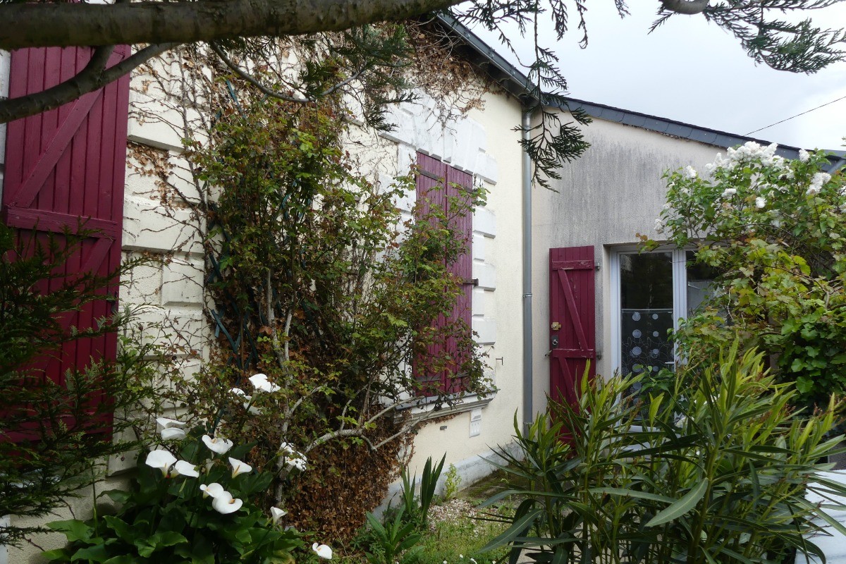 Entrée du gîte par la cour privée
