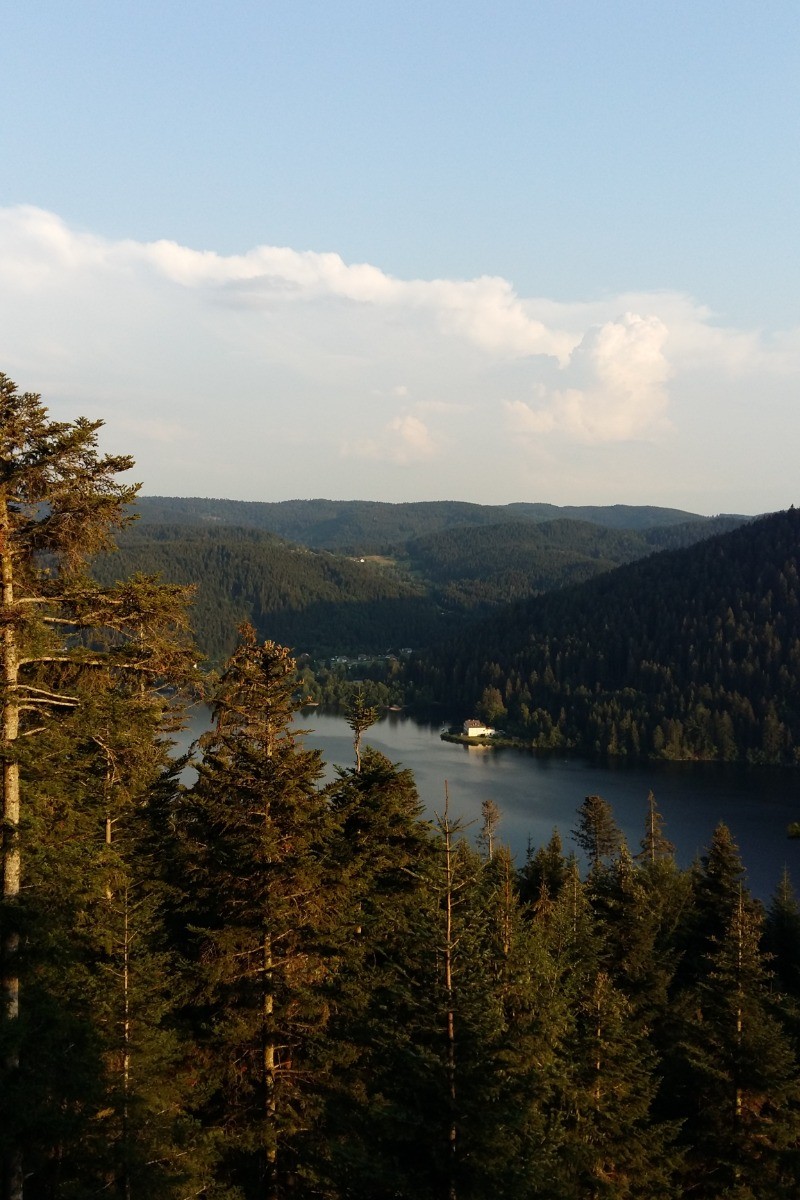 View of Lake Gérardmer