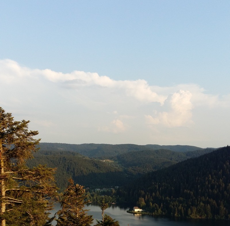 View of Lake Gérardmer