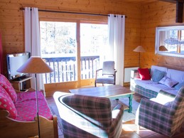 salon / CHALET LA GELINOTTE - 8 personnes - Station de ski - LA PLAGNE Centre