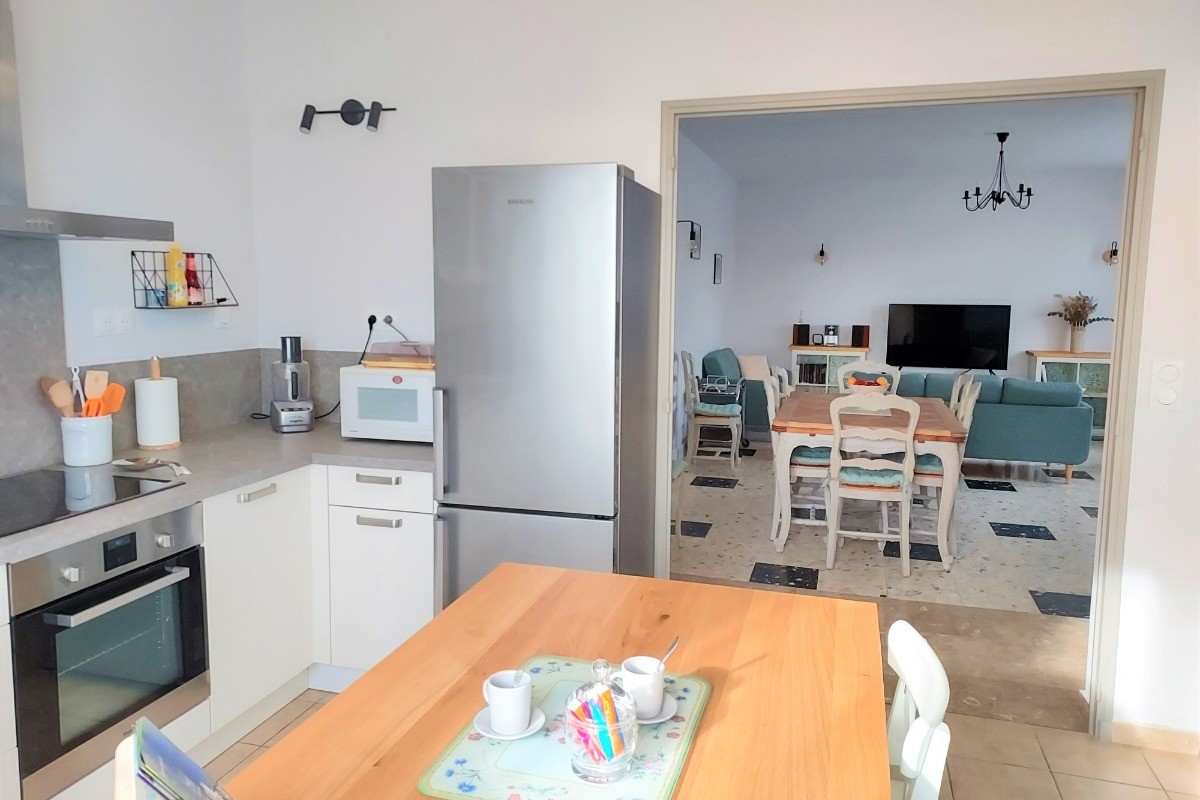 Vue depuis la cuisine