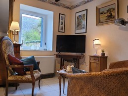 Clévacances, Petite maison de vacances de caractère, Paimpol, pièce de vie RDC