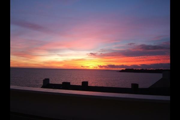 Coucher de soleil Paques