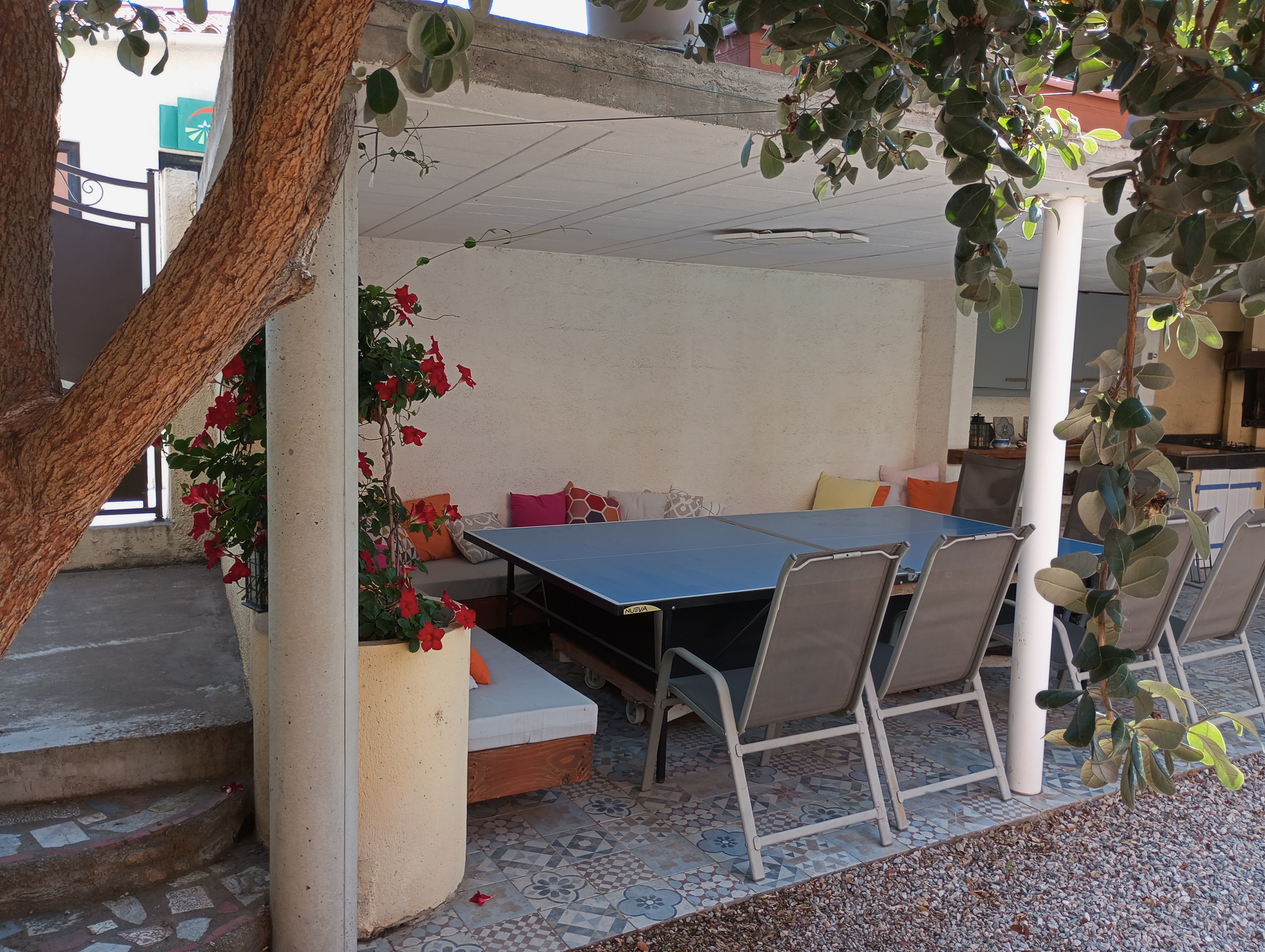 table couverte
