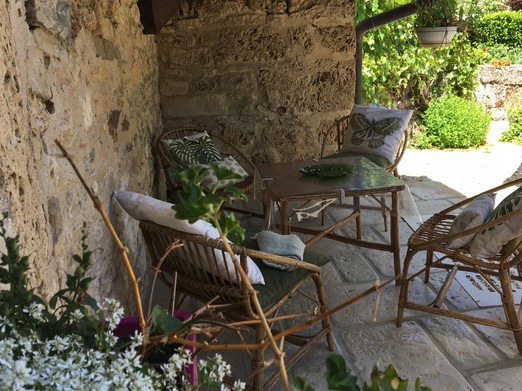 Sheltered terrace
