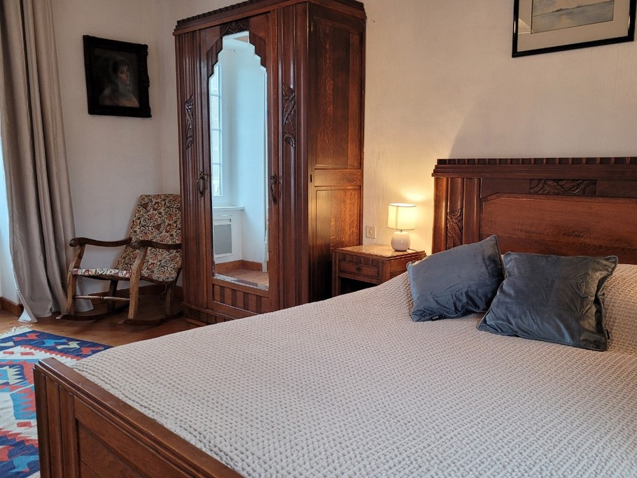 Chambre - LE MILIN DU, DE 4 A 5 PERSONNES - AU COEUR VILLAGE DE GOUAREC ENTRE LE MORBIHAN ET LES CÔTES D'ARMOR - BRETAGNE -