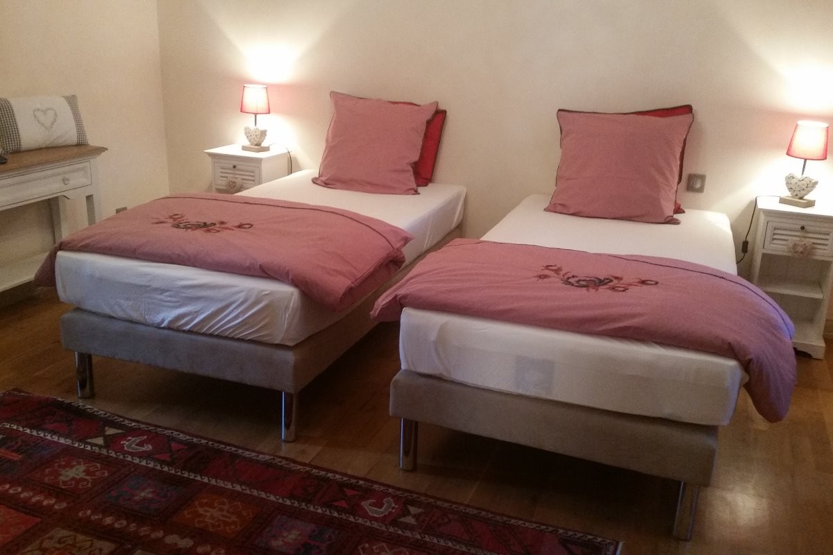 Chambre cœur d'Alsace, de plain- pied, accessible