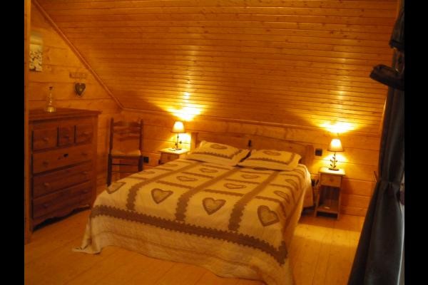 Bedroom 2 floor - Chalet Cosy Finlandais Joyce - Gérardmer