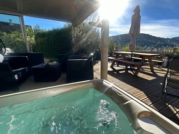 Terrasse - Chambre d'hôtes Cocoon Le Nid Cosy d'Isa