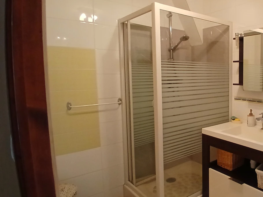 Aloreedubois, gîte 6 pers., Saint Ours les Roches, Puy de Dôme, Salle d'eau