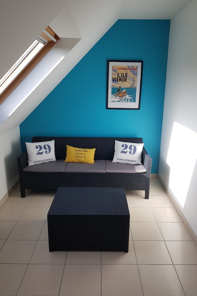 coin canapé dans la mezzanine