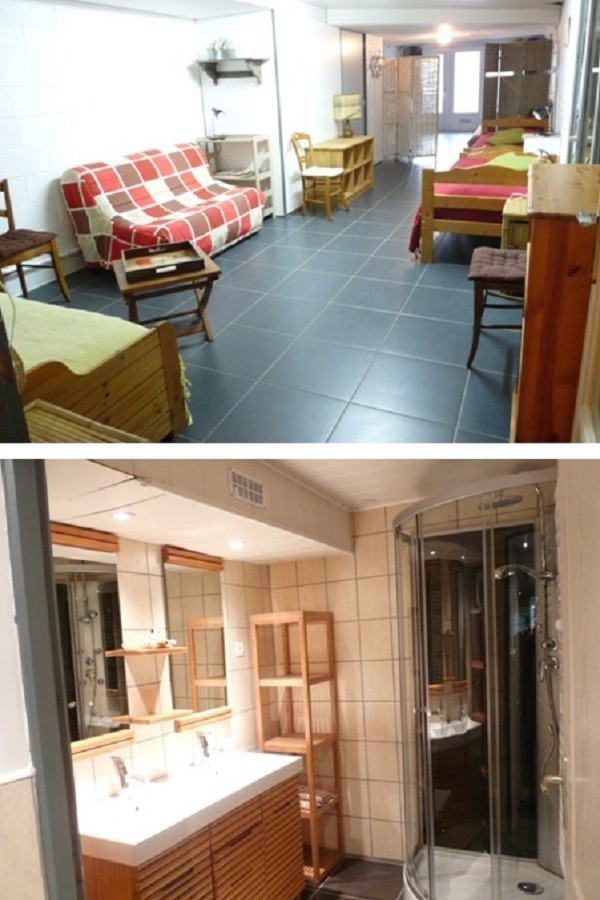 Chambre "Oiseaux" et sa salle d'eau
