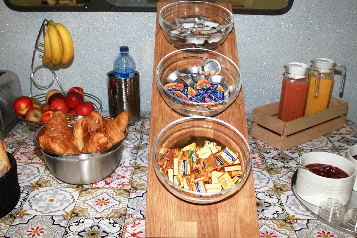 Buffet petit déjeuner