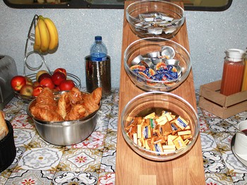 Buffet petit déjeuner