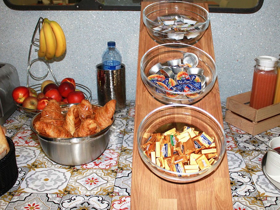 Buffet petit déjeuner