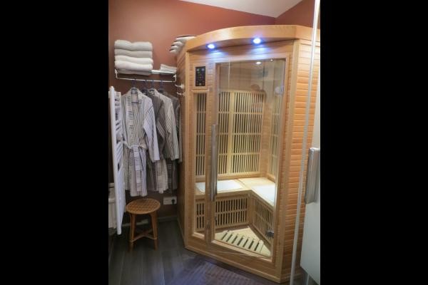 Sauna infrarouge accès libre - Chambre d'hôtes Mes Oasis Nancy
