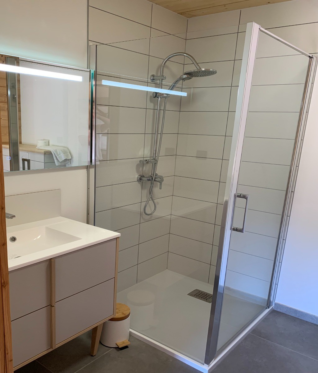 Salle d'eau Le Rossberg - Les spatules