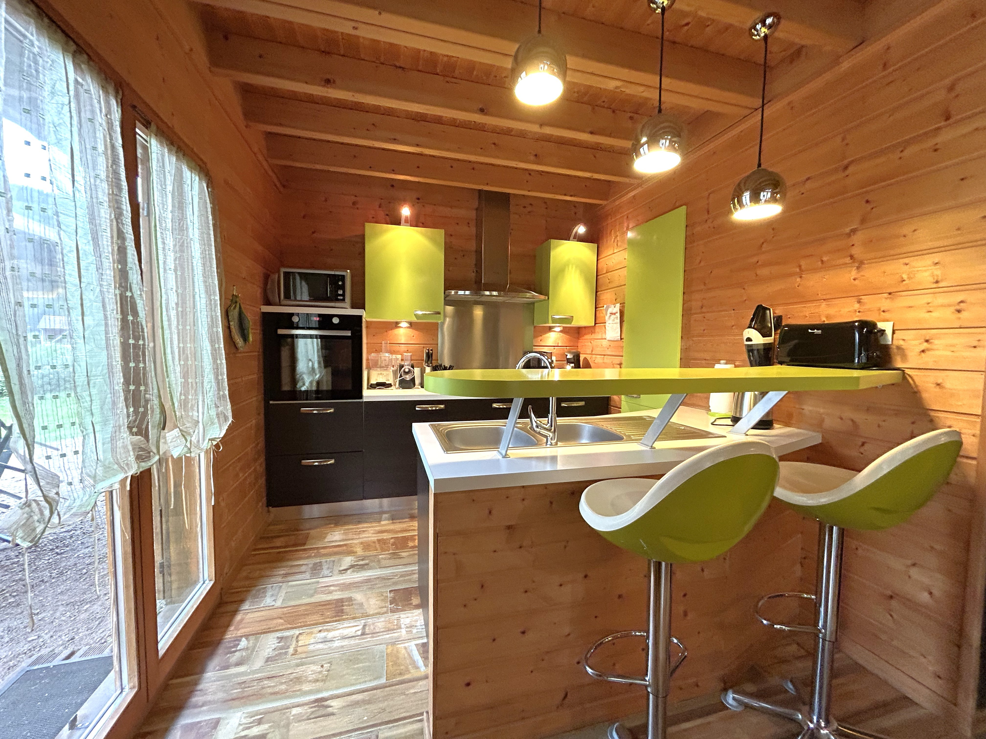 Kitchen - Chalet Poème near Lac de Longemer