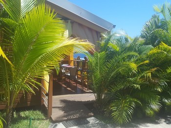 Bungalow Bois avec jacuzzi privatif - Poz Lagon chambre d'hôtes la Saline les bains
