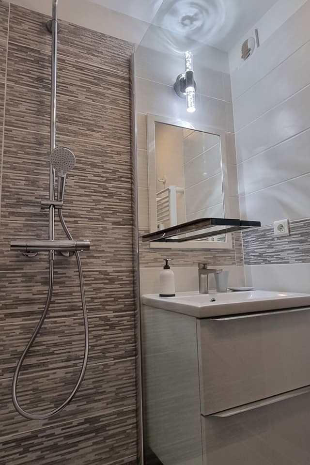 Salle de bain rénovée