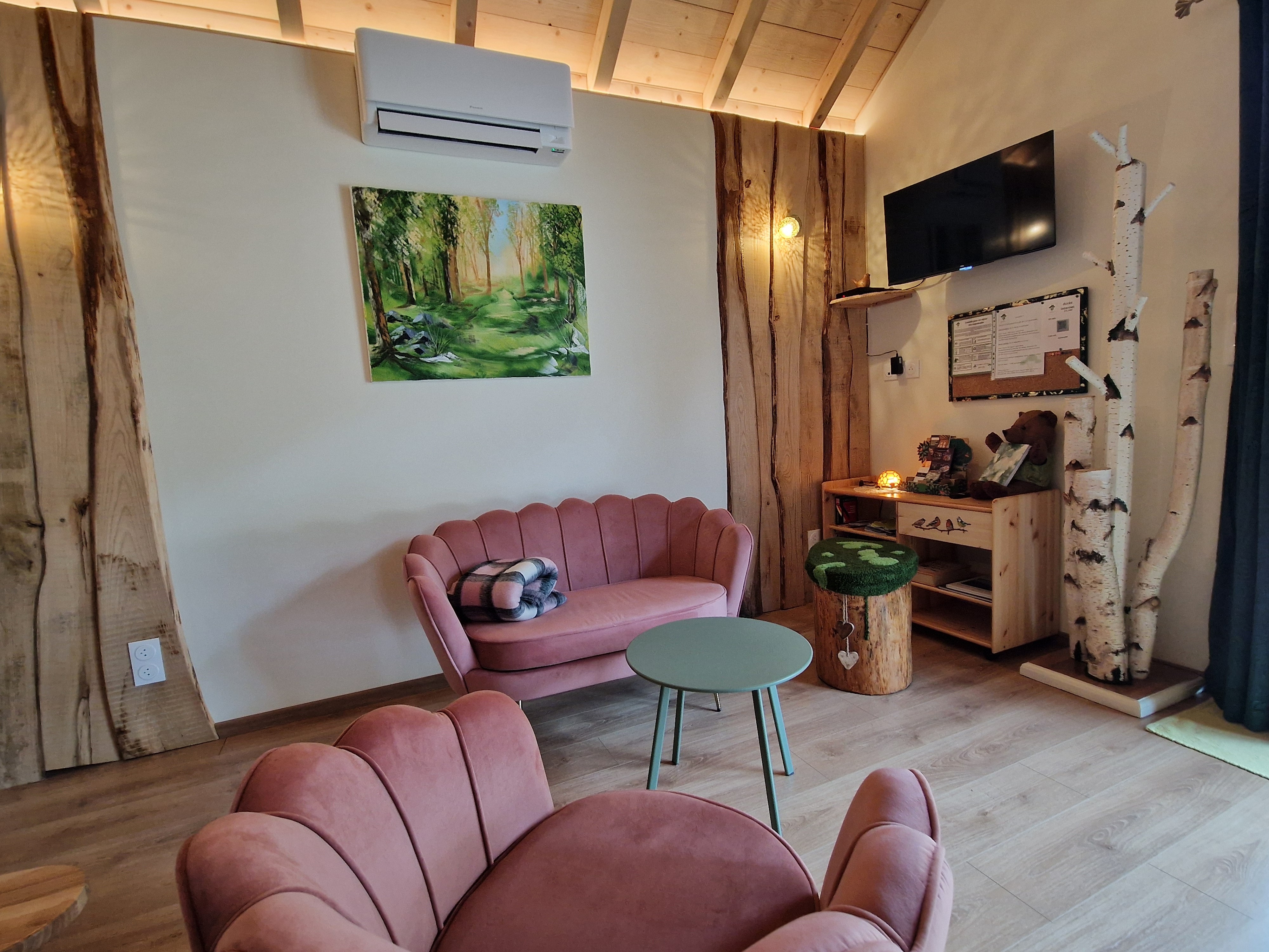 Espace salon - Le P'tit Nid sous le Chêne